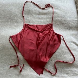 KES NYC Silk Bandana Top